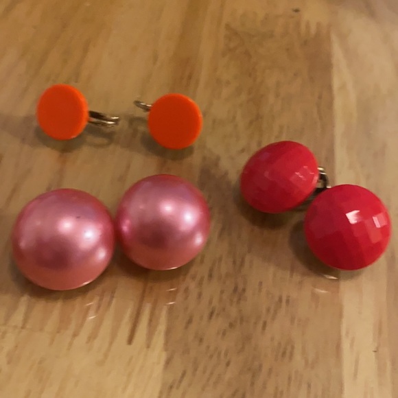 Vintage clip earrings PM 80A - Picture 8 of 8